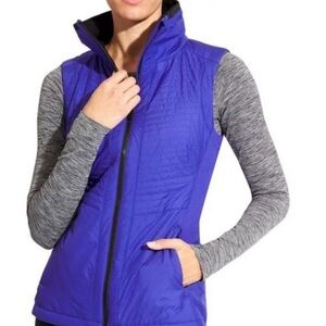 Athleta Vibrant Purple Quilted Performance Vest